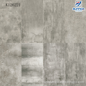 grey cement look inkjet printing creative design decorative porcelain tiles for interior house flooring